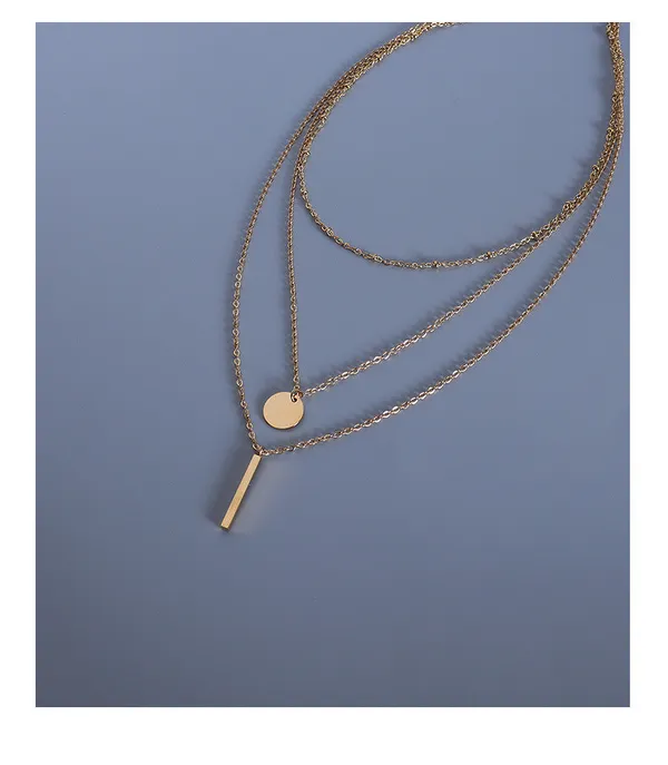 Gold_Tri_Layer_Necklace_For_Women